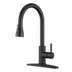 Matte Black – 2-Mode Sprayer + Deck Plate