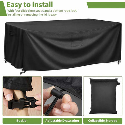 Outdoor Furniture Cover Waterproof, Lawn Furniture Cover – image 4
