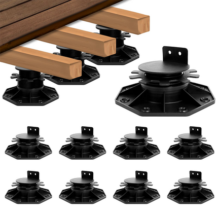 Paver Pedestal, Deck Support Pedestal Kit with Screws