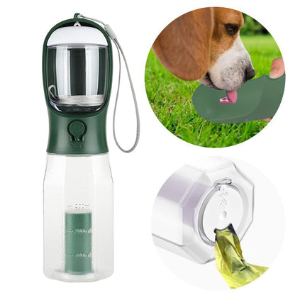 Portable Dog Water Bottle with Dog Treat Container, Leak Proof Dog Water Dispenser with Poop Bag Holder – image 15