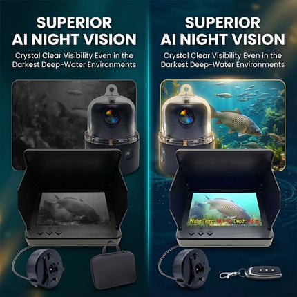 Underwater Camera for Fishing, Ice Fishing Camera with 360 Rotation – image 9