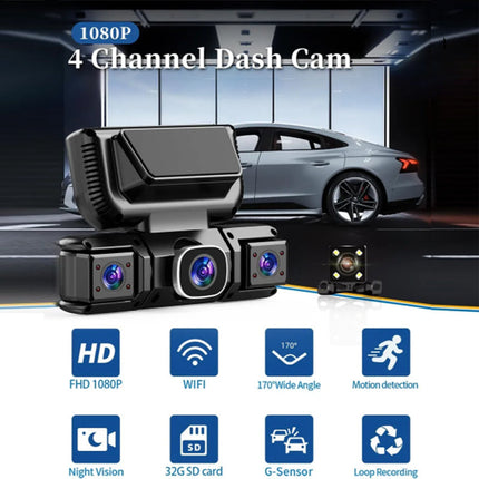 4 Channel Dash Cam with GPS – image 4