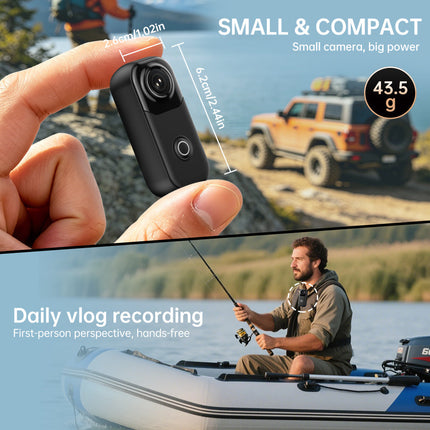 Action Cameras, Wearable Mini Camera for Helmet and Bike POV – image 9