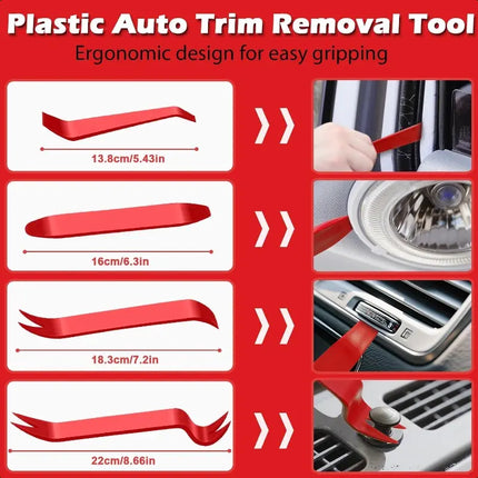Car Trim Removal Tool Set, Telescoping Magnetic Pick Up Tool and Scraper