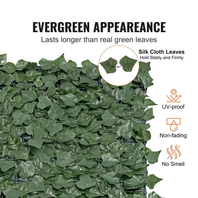 Outdoor Privacy Screen, Artificial Greenery Privacy Fence Panel, Balcony Privacy Screen for Patio and Deck Fence_01