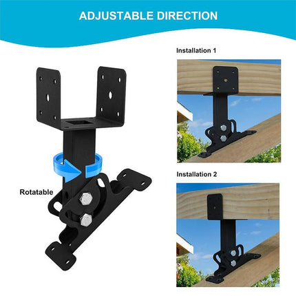 Pergola Roof Mounting Bracket, Pergola Bracket for Patio Cover and Shade Structure