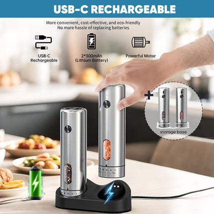 Salt and Pepper Grinder Set – image 9