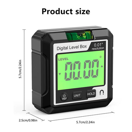 Magnetic Digital Inclinometer, Angle Measuring Tool for Woodworking Tools – image 8