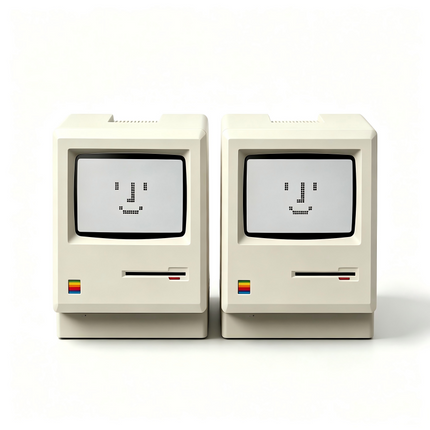 Retro Digital Alarm Clock, Novelty Clock for Bedroom and Office