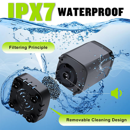 Rechargeable Camping Shower with Type-C Charging