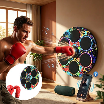 Music Boxing Machine with Bluetooth, Boxing Punching Machine – image 13