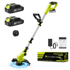 Cordless Weed Eater, Weed Wacker with Battery and Charger, 3 in 1 Cordless String Trimmer and Lawn Edger for Yard