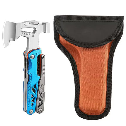 Multi Tool Axe Hammer with Pliers and Screwdrivers, Camping Gear
