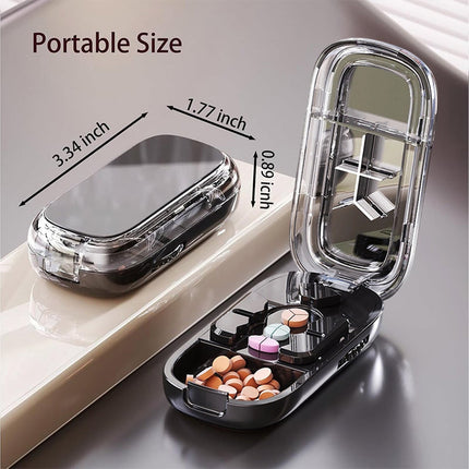 Pill Cutter for Small Pills, Multi Pill Splitter with Precision Guide