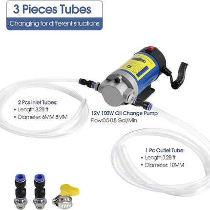 Oil Transfer Pump, 12V Electric Engine Oil Pump