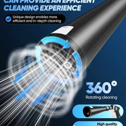 Air Blow Gun with Tornado Nozzle, Tornado Dry Cleaning Gun for Car Detailing Tools