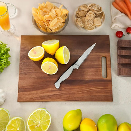 Wooden Cutting Boards for Kitchen, Acacia Wood Cutting Board Set of 3 – image 8