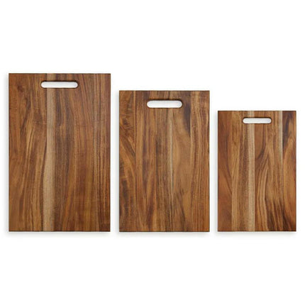 Wooden Cutting Boards for Kitchen, Large Cutting Board with Handle for Meat – image 9