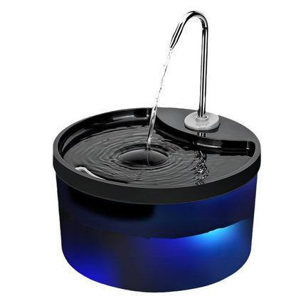 Cat Water Fountains, Filtered Cat Drinking Fountain, Quiet Pet Water Fountain with Low Water Level Alert