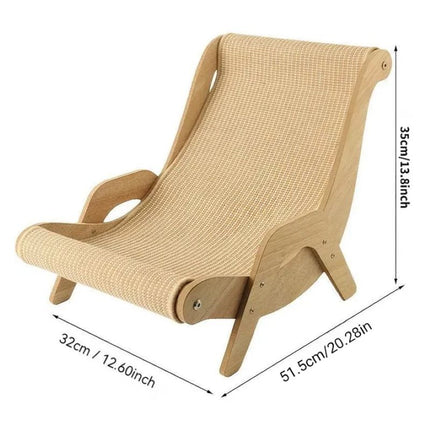 Cat Scratcher Lounge Chair, Sisal Cat Scratch Board – image 10