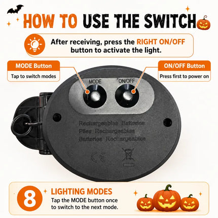Solar Yard Lights, Outdoor Halloween Lights for Halloween Yard Decor – image 5