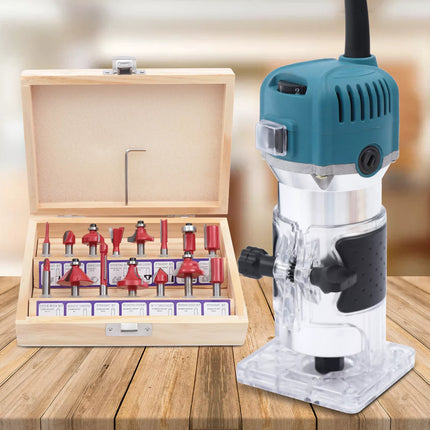 Router Tool, Compact Fixed Base Router with 6 Speed Settings – image 11