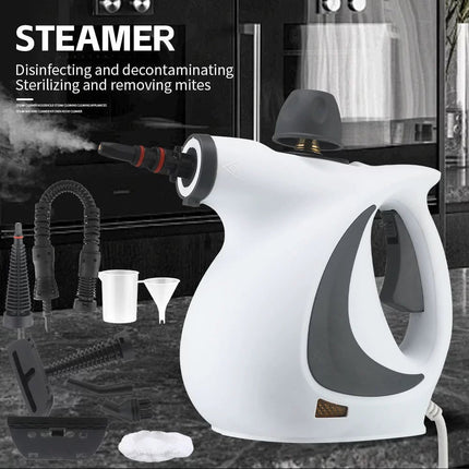 Handheld Steam Cleaner with 8 Accessories, Chemical Free Steam Cleaner for Home – image 8