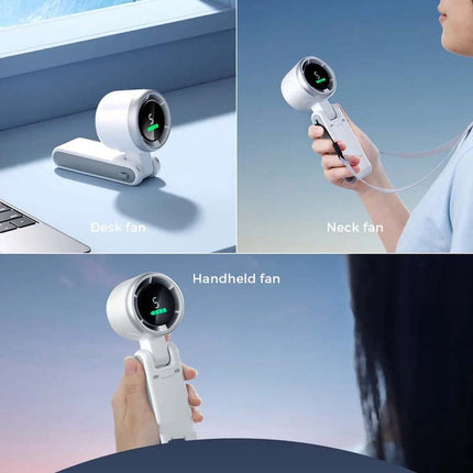 Portable Neck Fan, Handheld Fan 3 in 1 with 5 Speeds – image 10