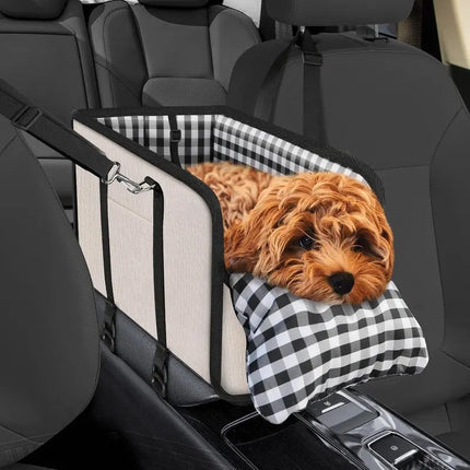 Center Console Dog Car Seat for Small Dogs – image 16