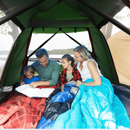 Instant Pop Up Tent, Automatic Tent for 2 to 4 Person with 2 Doors and Windows – image 5