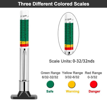Tire Tread Depth Gauge Universal, Automotive Tools and Car Accessories – image 7