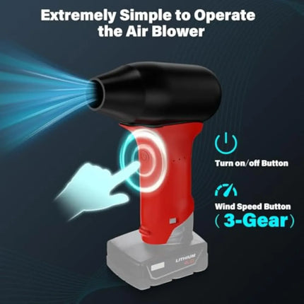 Battery Powered Blower, Handheld Electric Air Duster – image 8