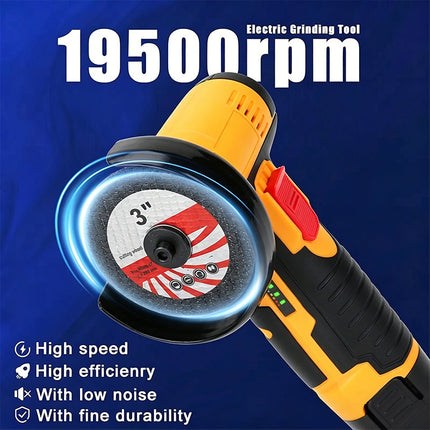 Cordless Angle Grinder, Metal Cutting Tool for Tile and Pipe – image 4