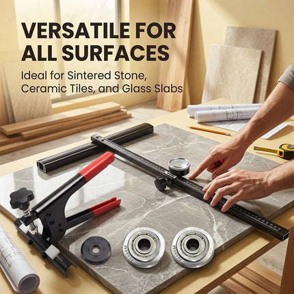 Manual Tile Cutter with Measuring Scale, Glass Cutter – image 6