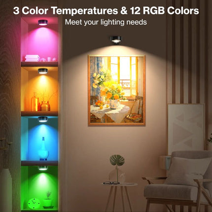 Picture Lights for Wall, Battery Operated Picture Light with Remote – image 5