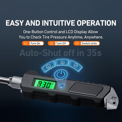 Digital Tire Pressure Gauge, RV Accessories – image 5