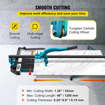 Manual Tile Cutter with Laser Positioning, Tile Cutting Tool for Porcelain – image 17