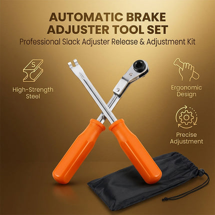 Slack Adjuster Tool Set, Ratcheting Wrench and Release Tool for Truck and Trailer Brakes – image 6