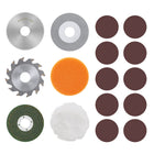 Circular Saw Blades for Mini Table Saw, 2.5 Inch Replacement Blades Kit, Power Tool Accessories for Wood and PCB