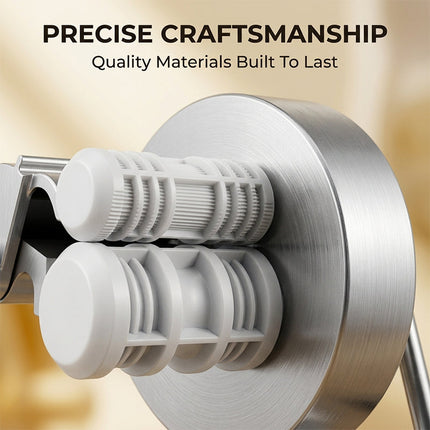 Cavatelli Pasta Maker, Hand Crank Pasta Machine with Table Clamp – image 6