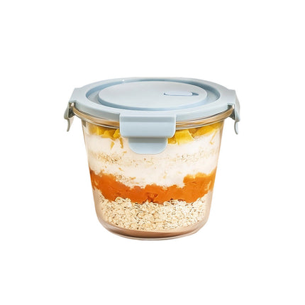 Glass Food Storage Bowl Set with Lids, Glass Food Storage Containers – image 11