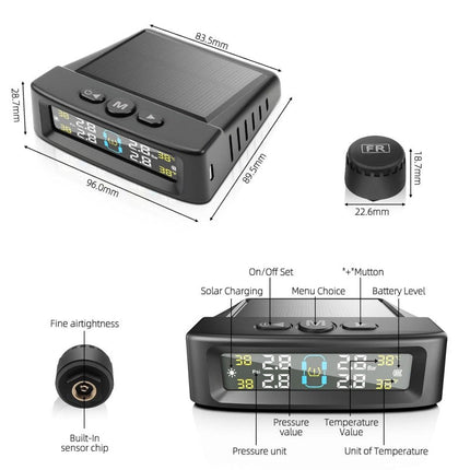 Trailer Tire Pressure Monitoring System, RV Accessories for Trailer – image 10