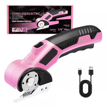 Electric Scissors with Extra Blade and Bag, Electric Box Cutter – image 11
