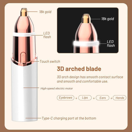 Facial Hair Remover Trimmer, Bikini Trimmer – image 7