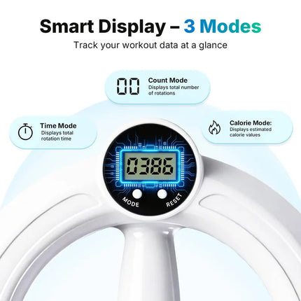Arm Exerciser, Twister Arm Trainer with LED Display