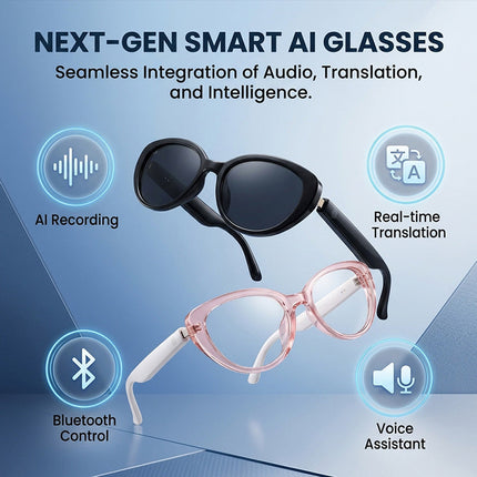 Smart Glasses with Real Time Translation, Bluetooth Glasses – image 6