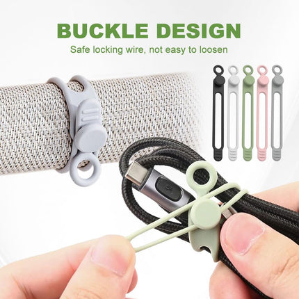 Cable Organizers, Reusable Cable Ties for Cable Management – image 7
