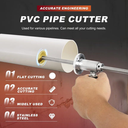 PVC Pipe Cutter, Inside Pipe Cutter for 1-1/2 to 8 Inch Pipes