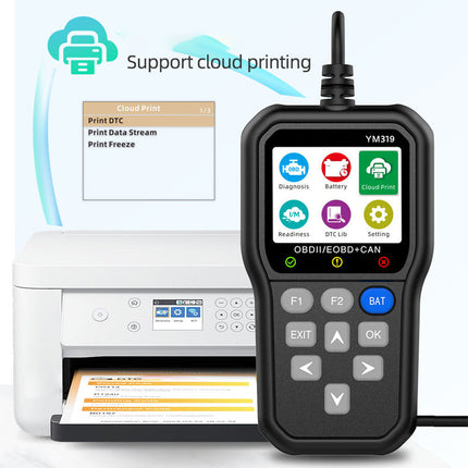 Professional OBD Scanner Car Diagnostic Tool, OBD Code Reader