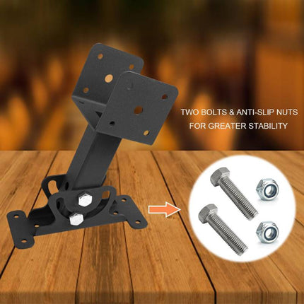 Pergola Roof Mounting Bracket, Adjustable 4x4 Post Bracket – image 4